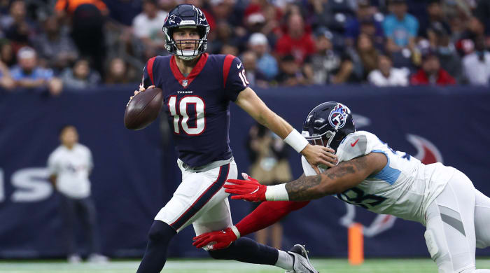 Houston Texans quarterback Davis Mills